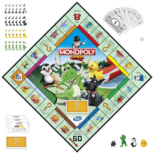 Hasbro Monopoly Junior Board Game 8