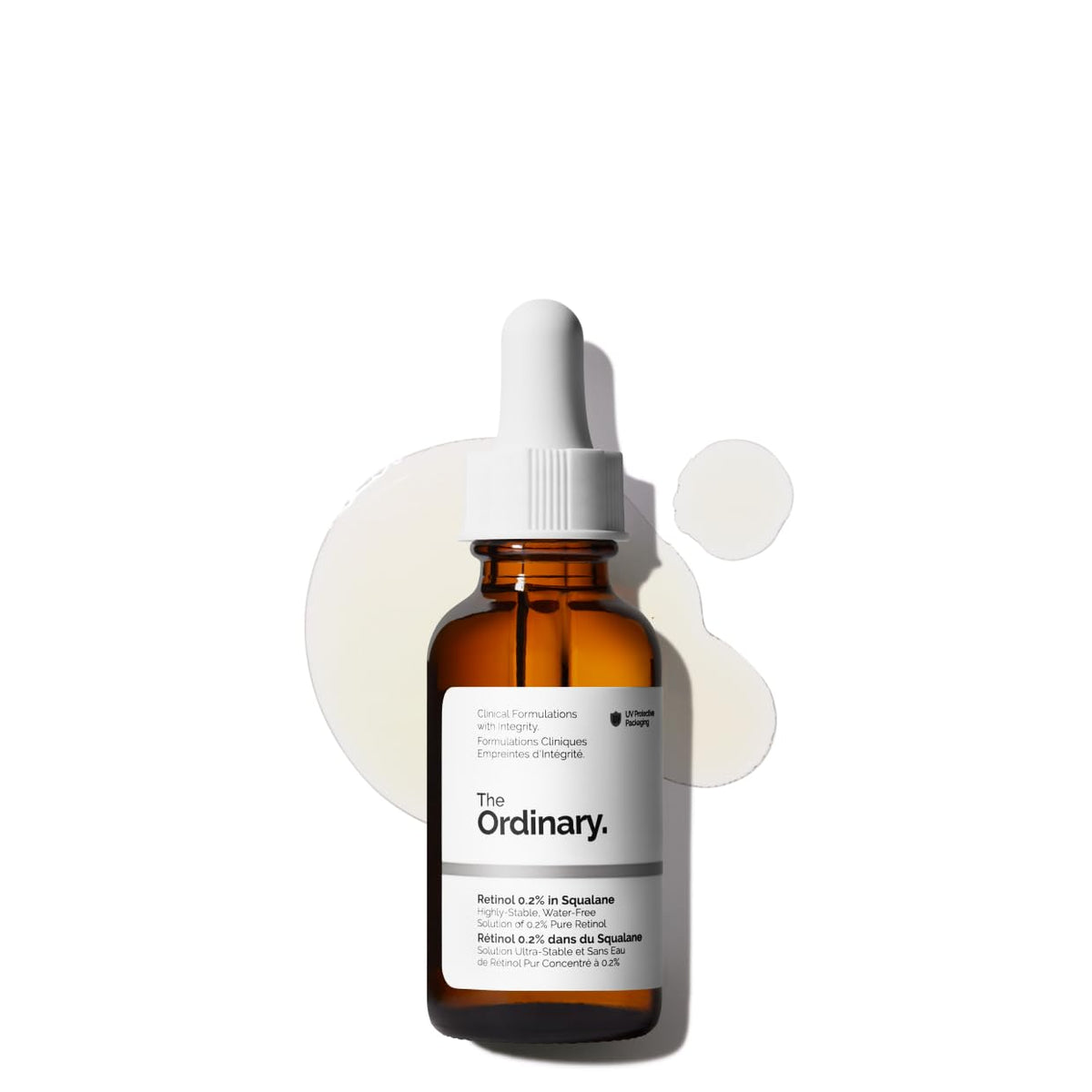 The Ordinary Retinol 0.2% in Squalane - Gentle Retinol Serum for Fine Lines & Wrinkles | Fragrance-Free | Unisex Adult