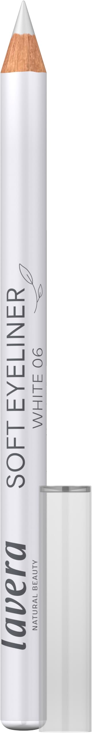 lavera Soft Eyeliner White 06 - Jojoba Oil & Sunflower Oil, 1 Count