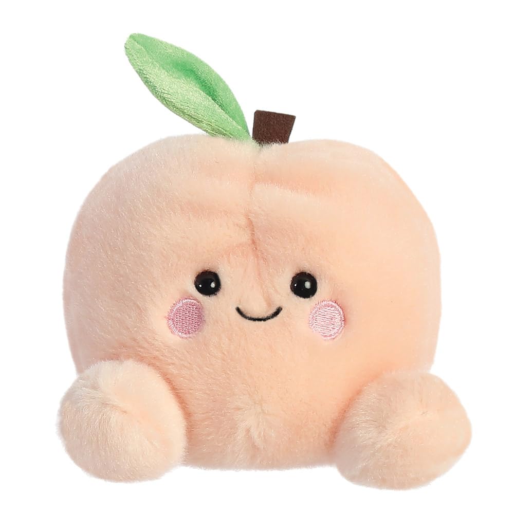 AURORA Palm Pals Mellow Peach Soft Toy | 5 Inches | Suitable from Birth | Recycled Fill 1