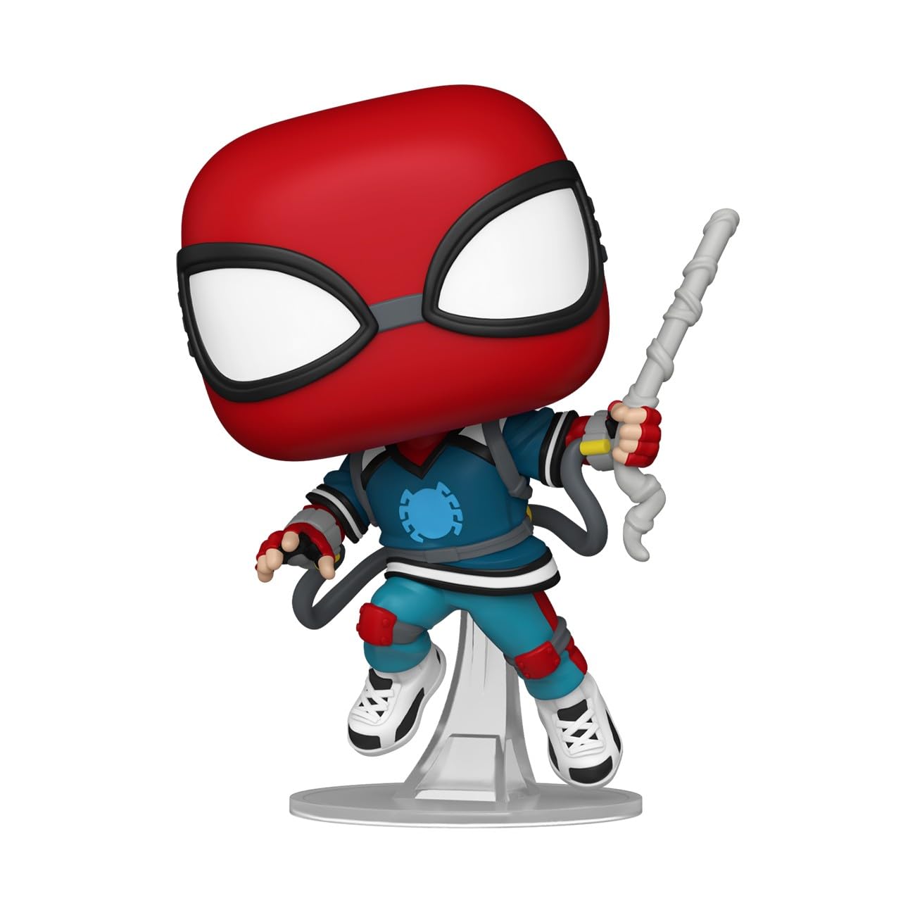 Funko Pop! Marvel: Friendly Neighborhood Spider-Man - Peter Parker Proto Suit Figure | 3.75 in | Vinyl 2