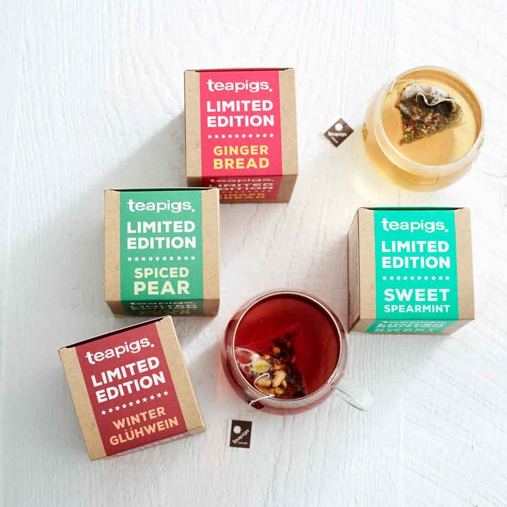 teapigs Limited Edition Spiced Pear Tea Bags - Whole Leaf Herbal Infusion 3