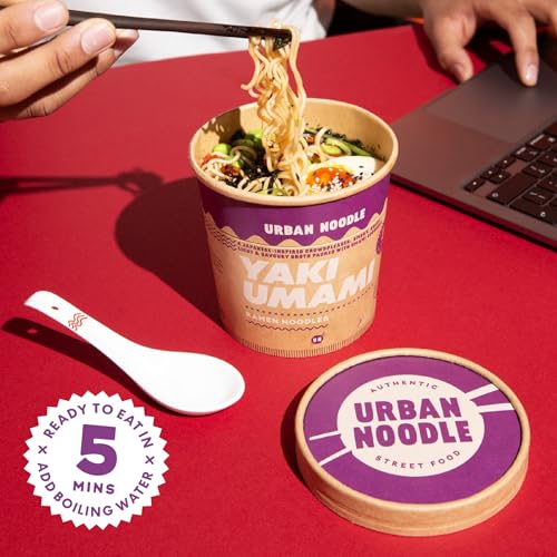 Urban Noodle - Tom Yum, Spicy Pho & Yaki Umami Ramen Noodles Variety Pack, Vegan Friendly 19