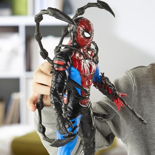 Marvel Spider-Man Liquid Shifter Action Figure - Venomized Transformation, 11-Inch Titan Hero Series Toy for Ages 4+ 10
