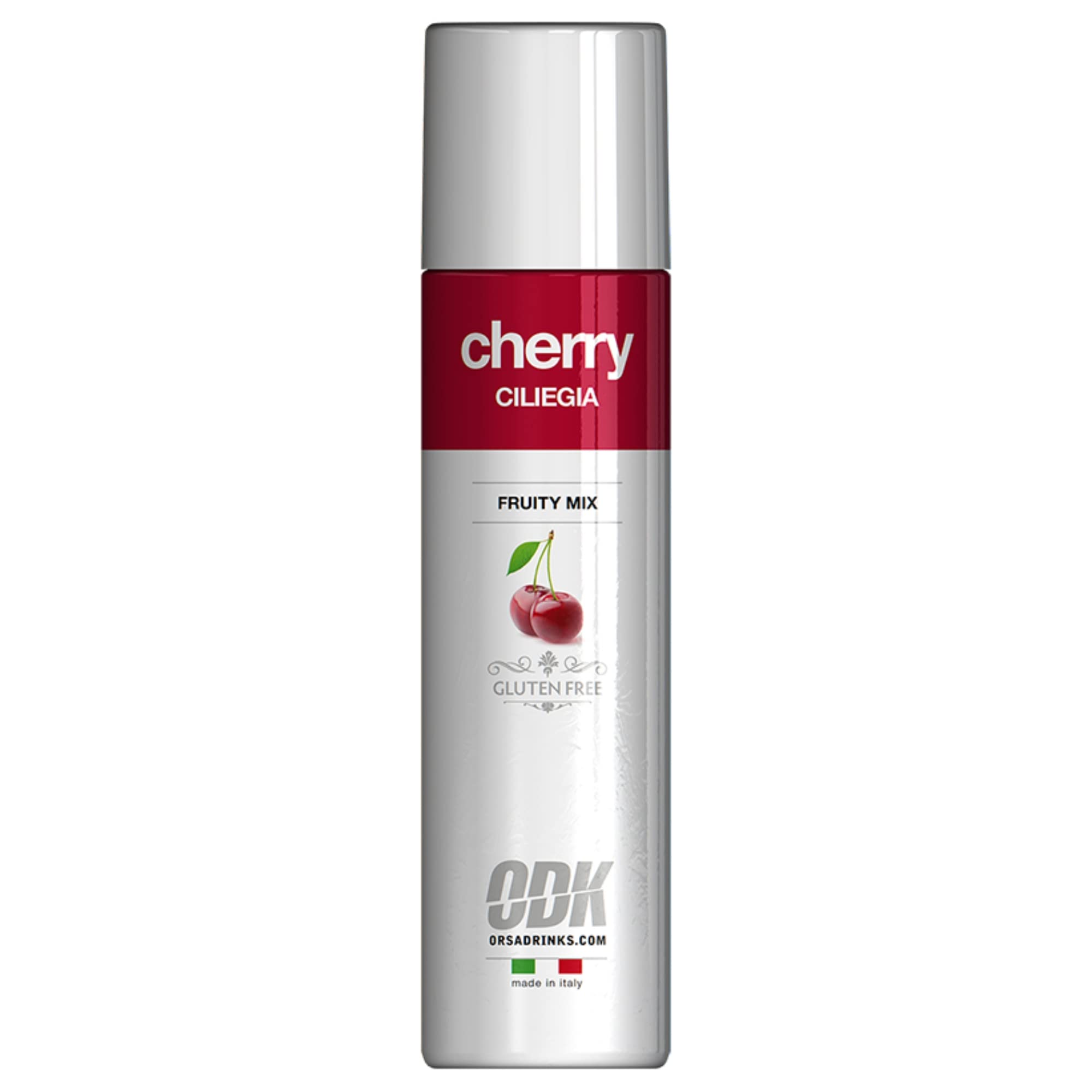 ODK Cherry Puree Infused Fruit Syrup - 750 ml Squeeze Bottle for Cocktails, Smoothies, Baking 1
