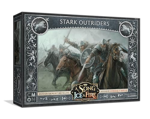 CoolMiniOrNot A Song of Ice and Fire: Tabletop Miniatures Game - Stark Outriders Unit Box (CMNSIF102)