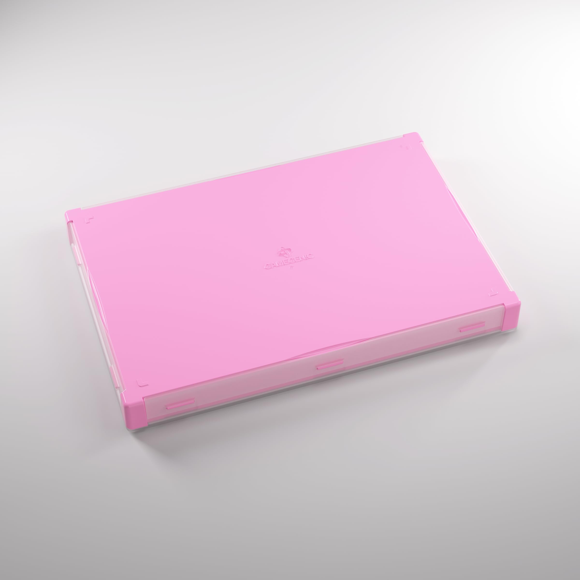 Gamegenic Token Silo XL Pink/White – Board Game Storage with 15 Removable Compartments