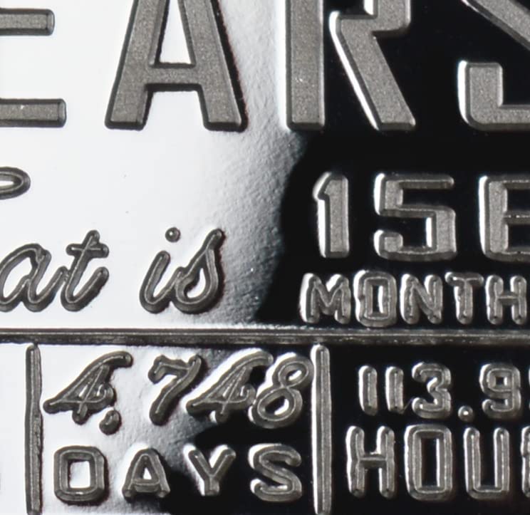 13th Birthday Silver Commemorative Coin - .999 Silver Plated, 27mm Diameter in Capsule