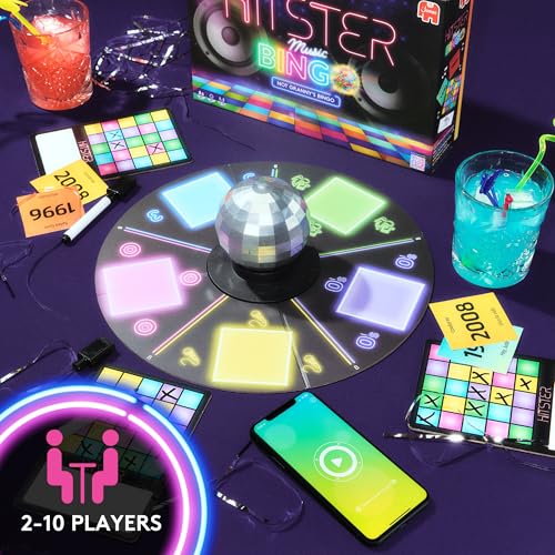 Hitster Bingo - The Electronic Music Trivia Game for Adults - Fun Party Game with Spotify Integration 7