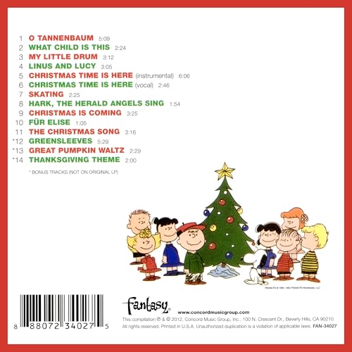 Vince Guaraldi Trio - A Charlie Brown Christmas [Audio CD] (‎10078710)