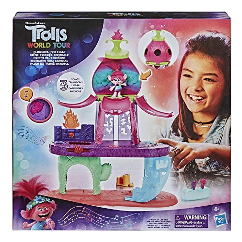Trolls World Tour Blooming Pod Stage Musical Toy voor meisjes en jongens
