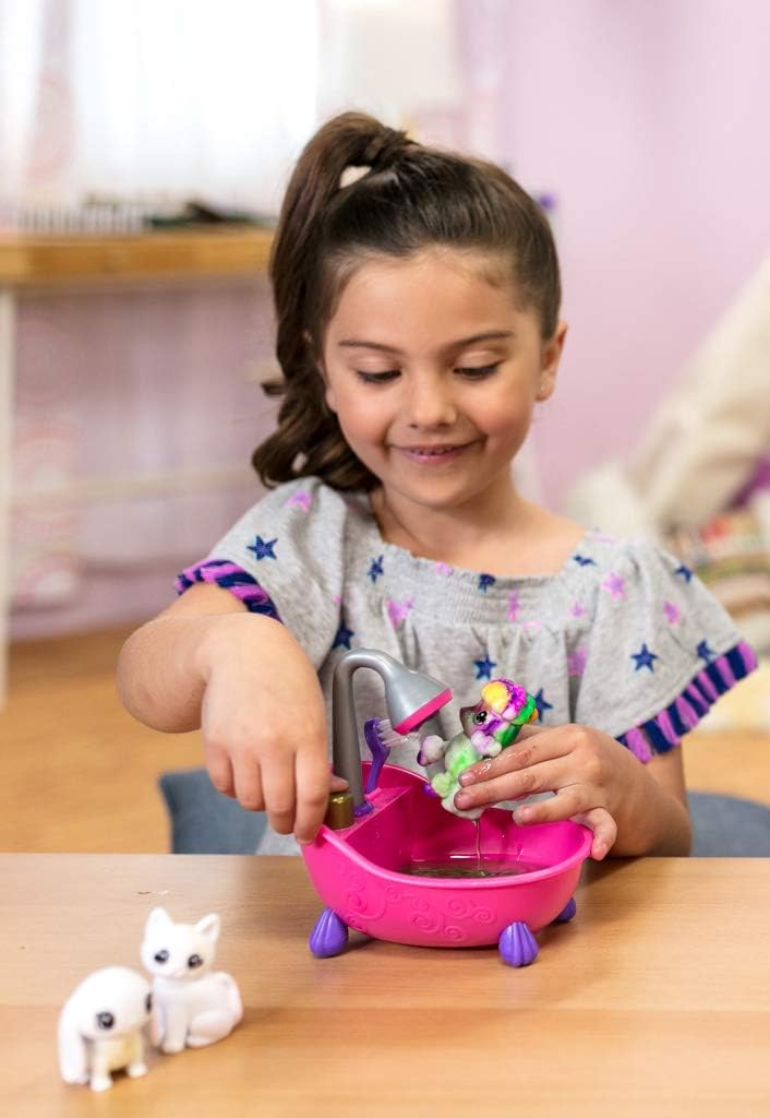 Crayola Washimals Little Animals to Colour - Reusable 3D Coloring Playset for Ages 3+ 4