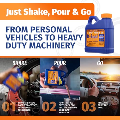K-Seal Coolant Leak Repair - Fast & Permanent Engine Fix for Vehicle Maintenance (ST5501) 8