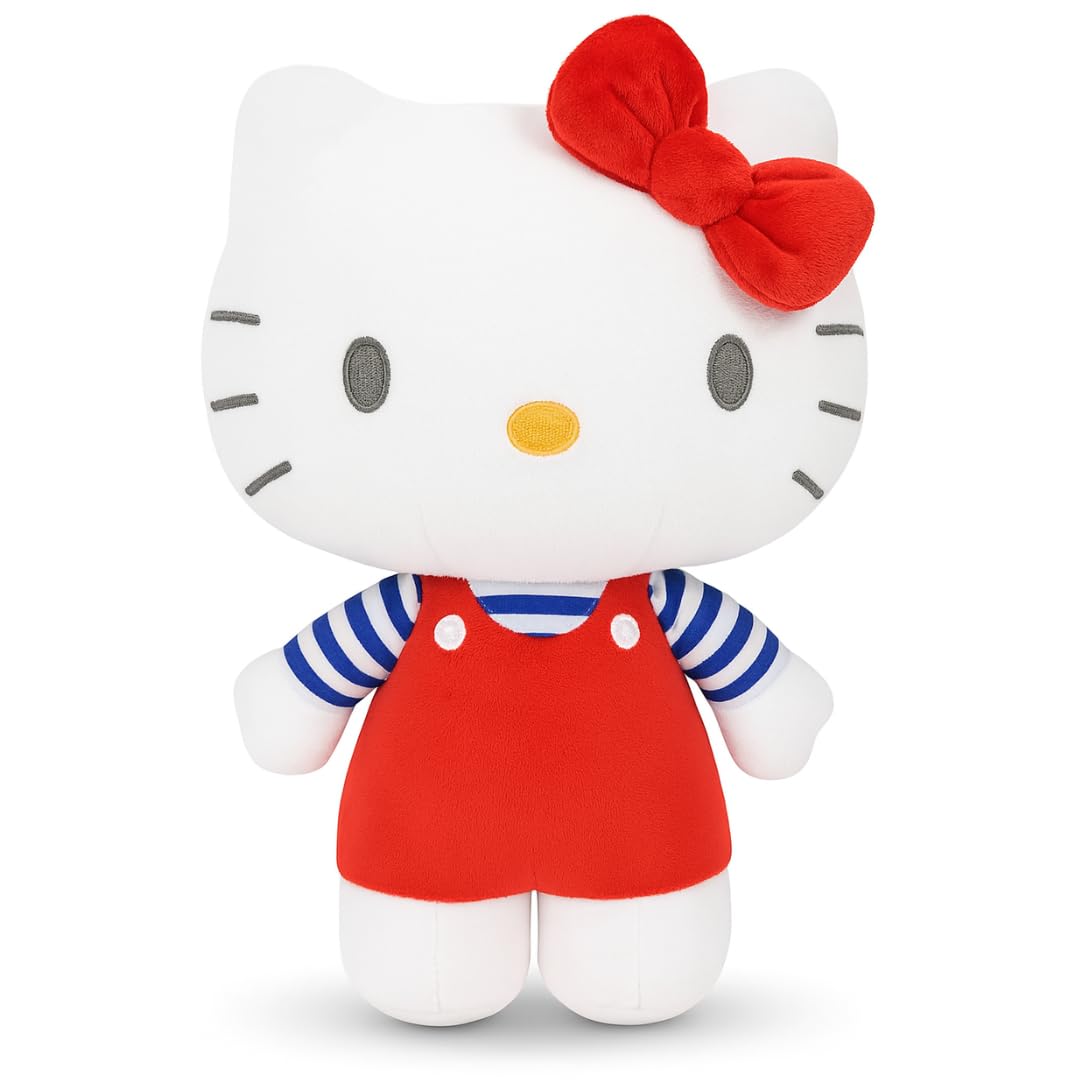 Hello Kitty Official Plush - 30 CM Large Standing Red 7