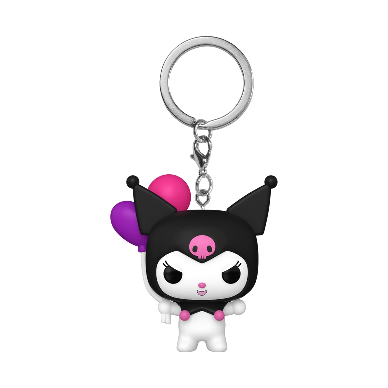 Funko POP! Keychain: Hello Kitty - Kuromi - Vinyl Figure | 4.63-inch Tall | Multicolor
