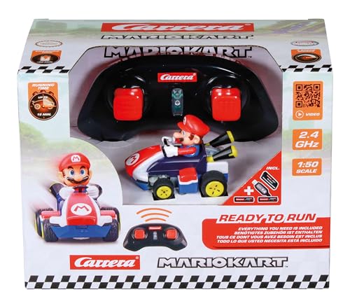 Mario Kart Mini RC - Carrera Mario Remote Control Car, Red 370430032 7