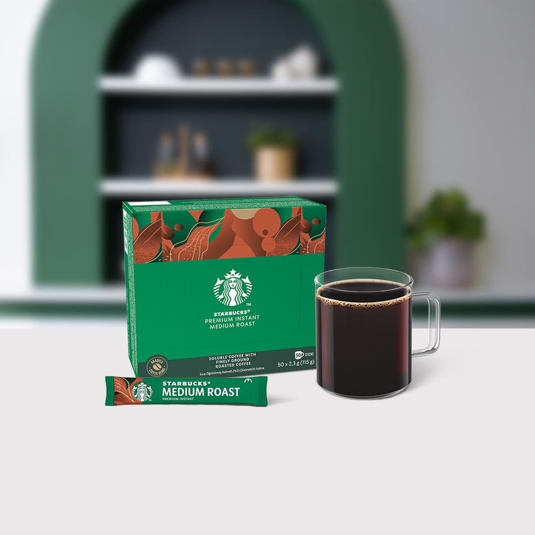 STARBUCKS Instantkaffeebeutel mittlere Röstung – 50 x 2,3 g – 100 % Arabica-Mischung aus Lateinamerika 4