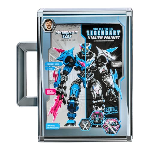 MRBEAST LAB Platinum Series - Panther Battle Titan Collector Figure (6.5") 5