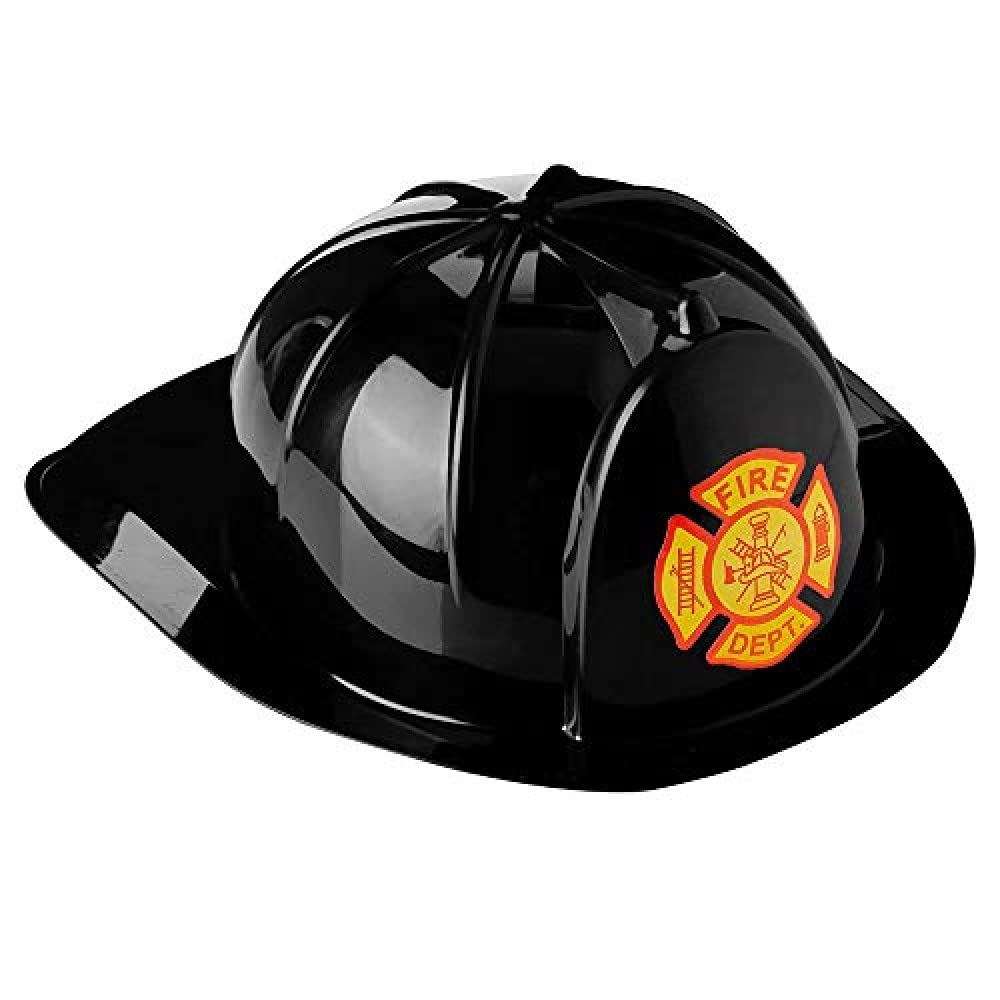 Dress Up America Firefighter Costume Helmet - One Size Fits Most