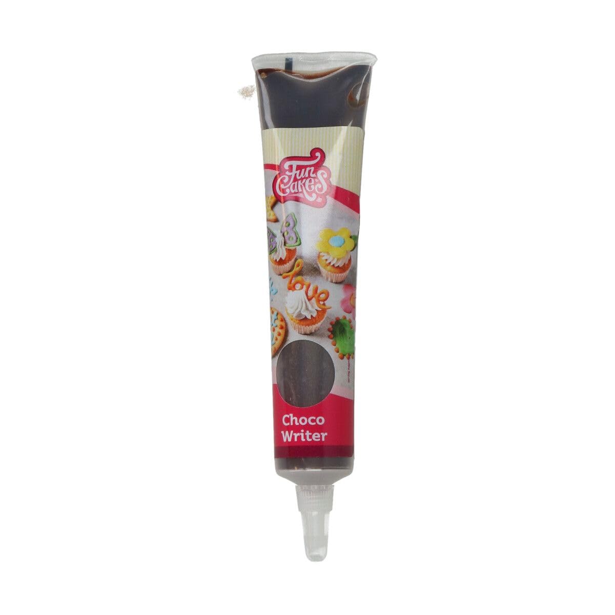 FunCakes Choco Writer Dark Chocolate 25g - Chocolate Decorating Pen for Cakes, Cupcakes, Cookies