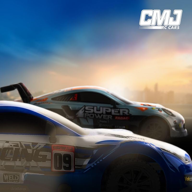 Road Rebel Blue Bolt RC Car - 1:24 Scale 2.4GHz High-Speed Remote Control Vehicle for Kids 3+ 10