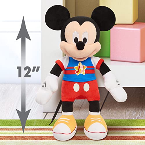 Mickey Mouse Singing Fun Plush - Interactive Light-Up Musical Toy for Kids 3+ 3