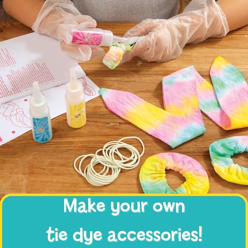 Galt Tie Dye Kit - Craft Kit for Kids, Make Your Own Tie-Dye Headbands & Scrunchies, Ages 5+ 8