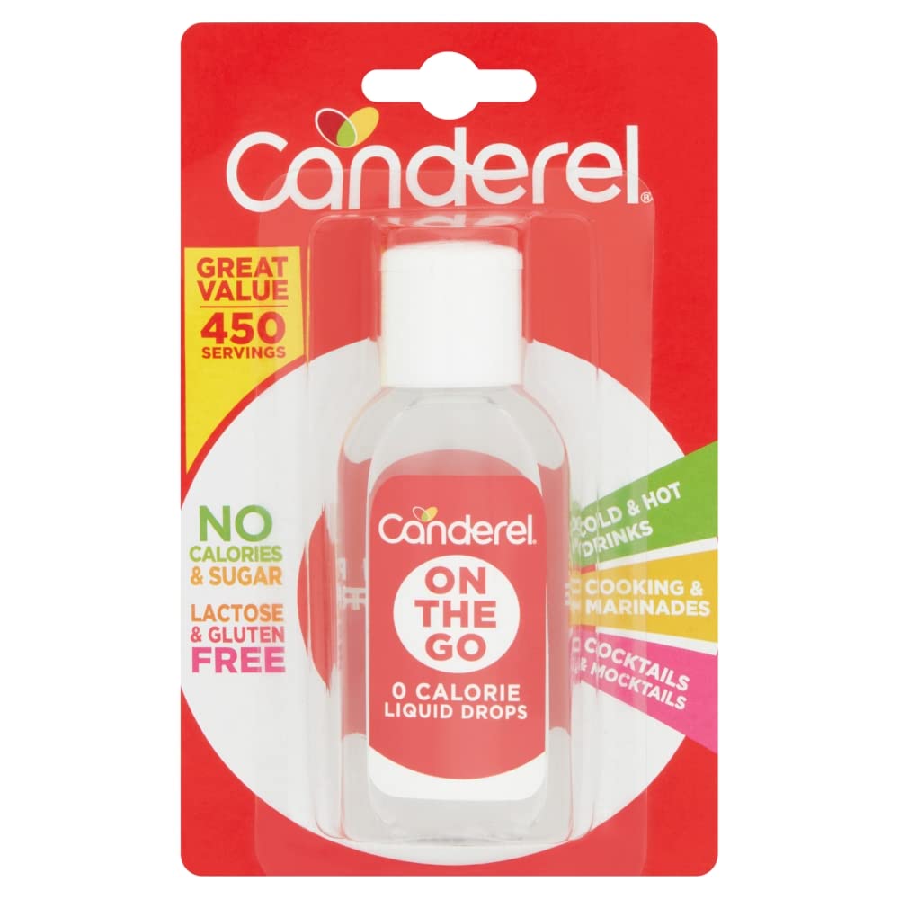 Canderel Zero Calories Liquid Sweetener - Sucralose Based | 50ml | Suitable for Vegans
