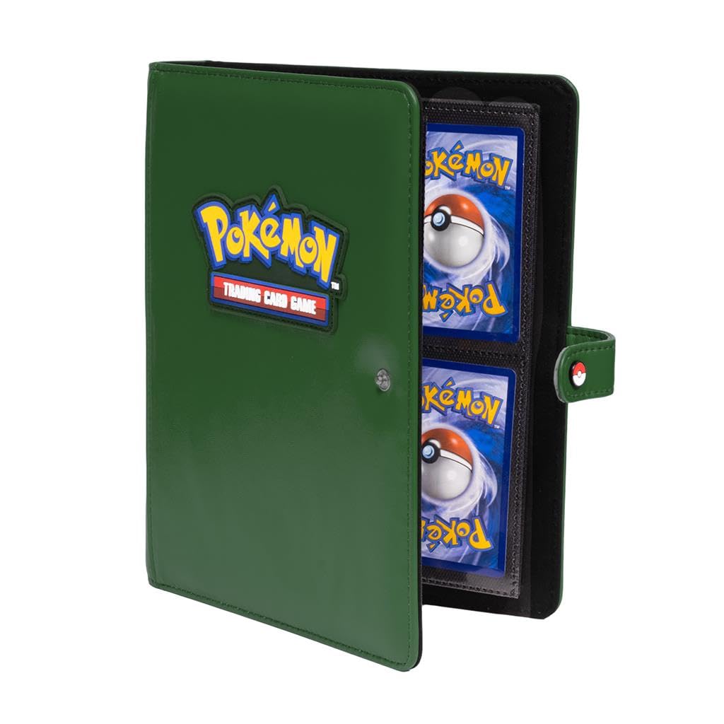Ultra Pro Premium Green Snap Binder - 20 Pages | Trading Card Storage | Pokémon