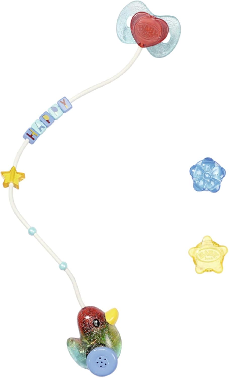 BABY Born 830017 Interactive Magic Dummy - Light-Up & Sound Pacifier for 43cm Dolls