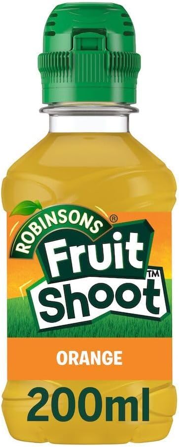 FRUIT SHOOT Orange Fruit Juice - 4 x 200ml Bottles | No Added Sugar 2