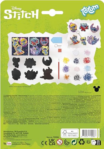 Totum Stitch Diamond Craft and Magnetic Fun - Stitch Diamond Art Kit 7