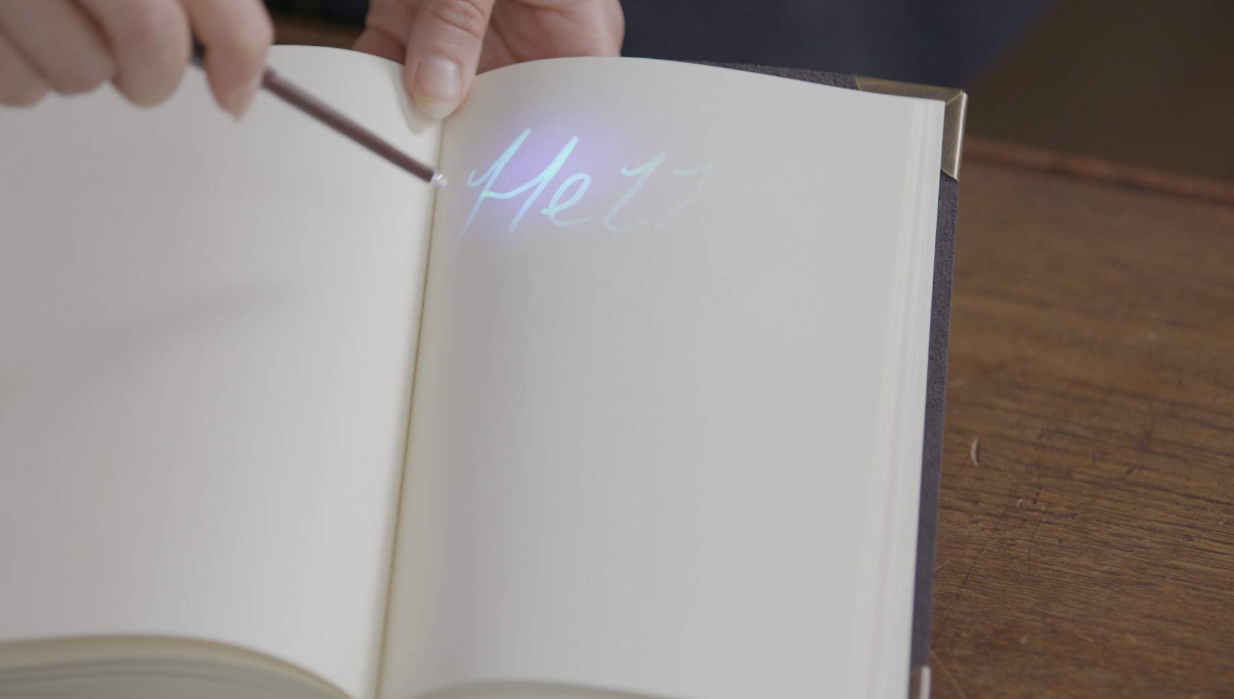 WOW! STUFF - Tom Riddle's Secret Diary with Slytherin Invisible Ink Pen & UV Light-Up Wand