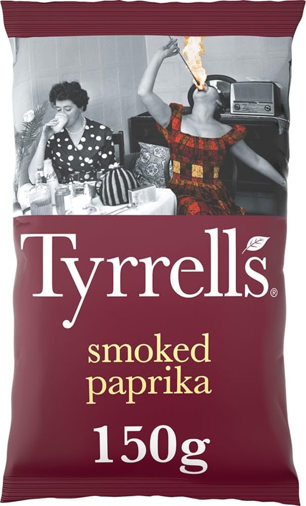 Tyrrells Smoked Paprika Sharing Crisps (150g)
