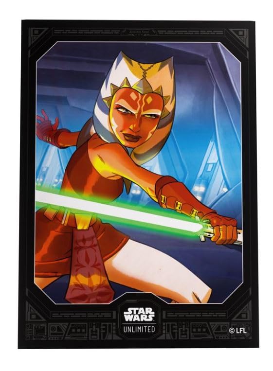 Gamegenic Star Wars Unlimited Ahsoka Tano Art Sleeves for TCG 4