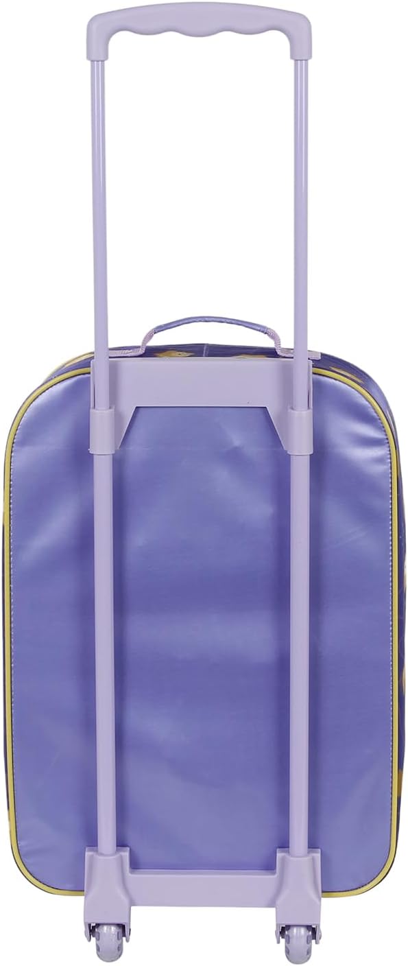 Karactermania Wish Star Soft 3D Trolley Suitcase for Kids, Lilac (06783)