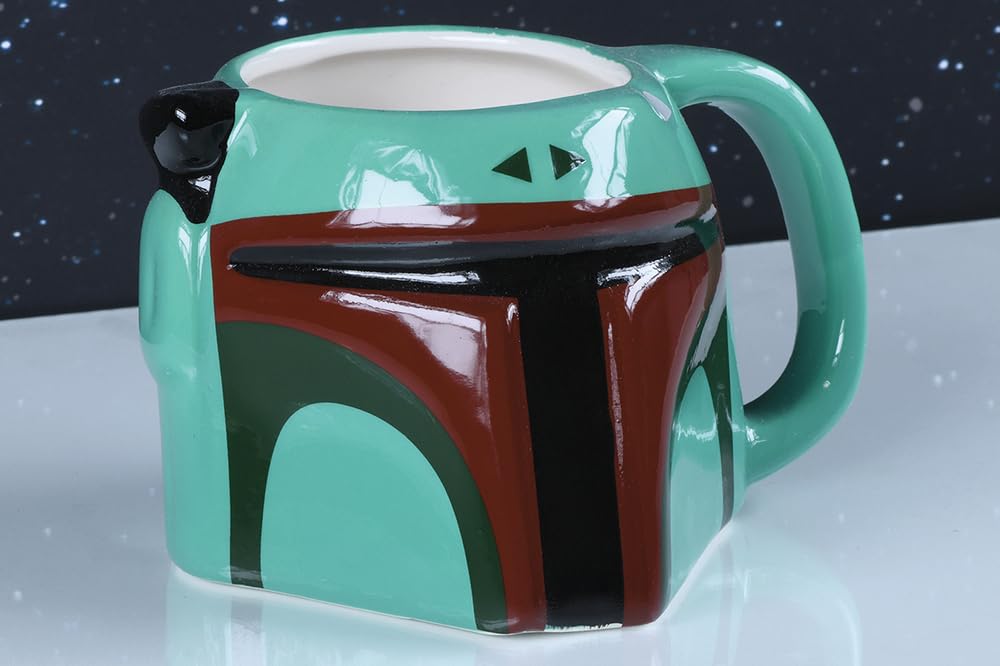 Star Wars - Boba Fett Helmet Ceramic Mug 3
