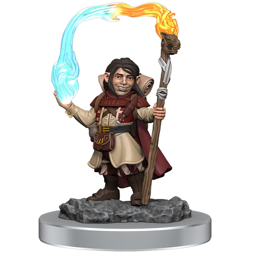 WizKids D&D Nolzurs Marvelous Miniatures - Halfling Wizards Wave 20 | Plastic | 2 Pieces