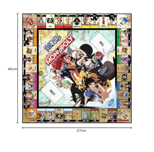 Winning Moves One Piece Monopoly Board Game - Dressrosa Edition 11