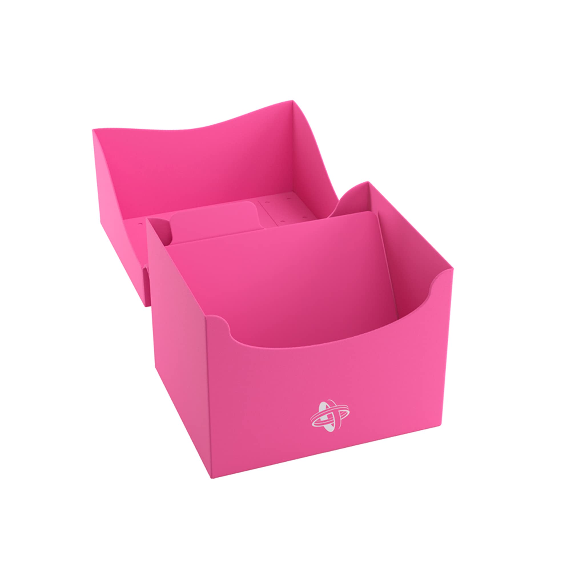 Gamegenic Side Holder 100+ XL - Pink | Holds 100 Double-Sleeved Cards | Casual Storage Box
