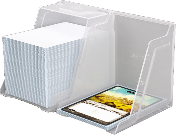 Gamegenic Bastion 100+ XL Deck Box for Trading Cards - White, Holds 100+ Double-Sleeved Cards 7