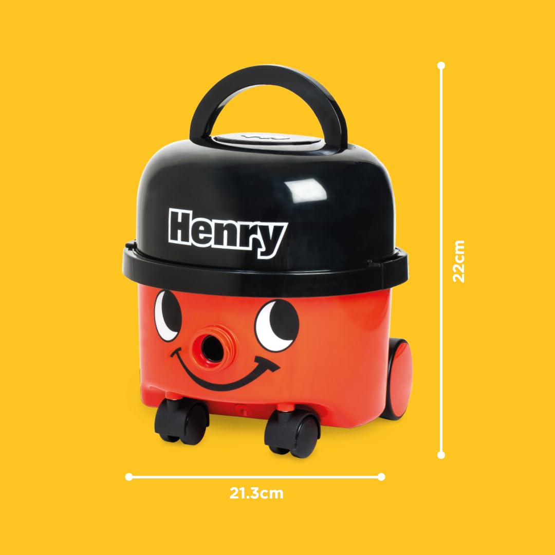 Casdon Henry Vacuum Cleaner Toy - Real Working Suction for Kids 3+ 6