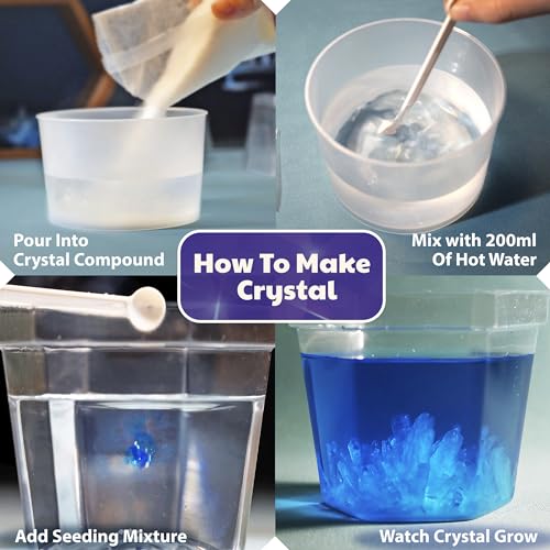 4M Crystal Growing Experimental Kit - Science & Chemistry Kit for Kids 14+ 11