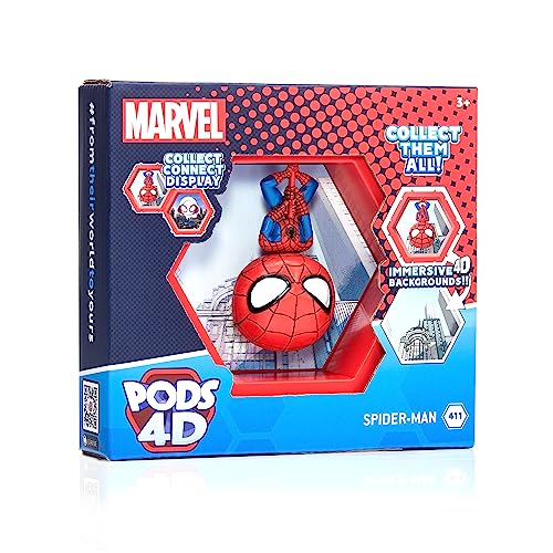 WOW! PODS 4D Marvel Spider-Man - Connectable Collectible Bobblehead Figure 9