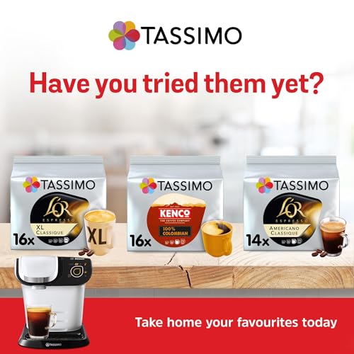 Tassimo Kenco Americano Smooth Kaffeepads (Packung mit 16 T DISCs) – 5 Packungen (insgesamt 80 Kapseln) 8