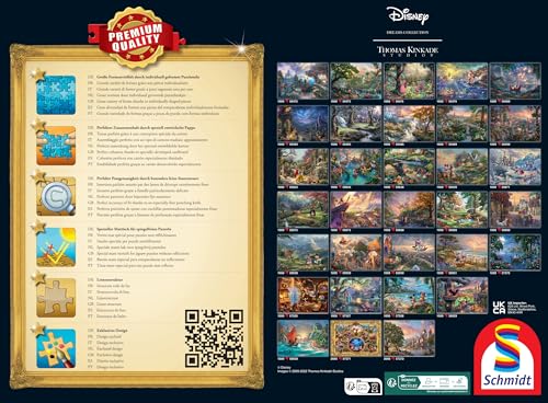 Schmidt Thomas Kinkade Disney Robin Hood Jigsaw Puzzle - 1000 Pieces | Classic Edition 3