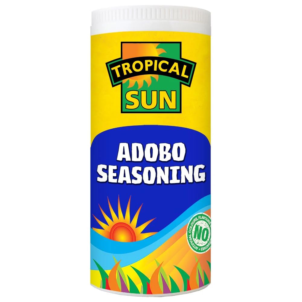 Tropical Sun Adobo Seasoning - Latin-Style All-Purpose Seasoning for Meat, Seafood & Vegetables | 100g