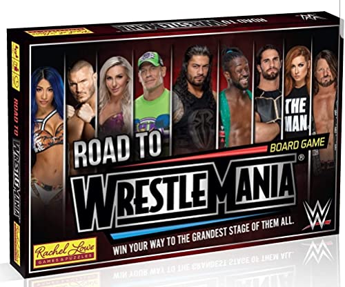 Rachel Lowe Games & Puzzles WWE Road to Wrestlemania Board Game (5060550750324)