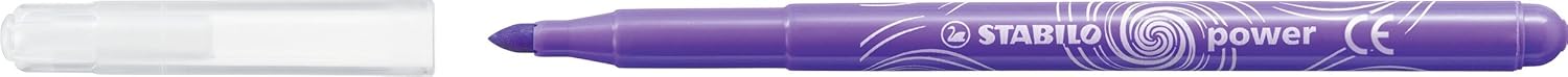 STABILO - power Felt Tip Pen Wallet of 24 Assorted Colours