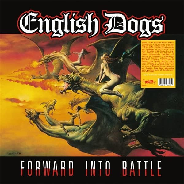 Classic Rock Vinyl Record - Forward Into Battle Album, High-Quality 12-Inch LP